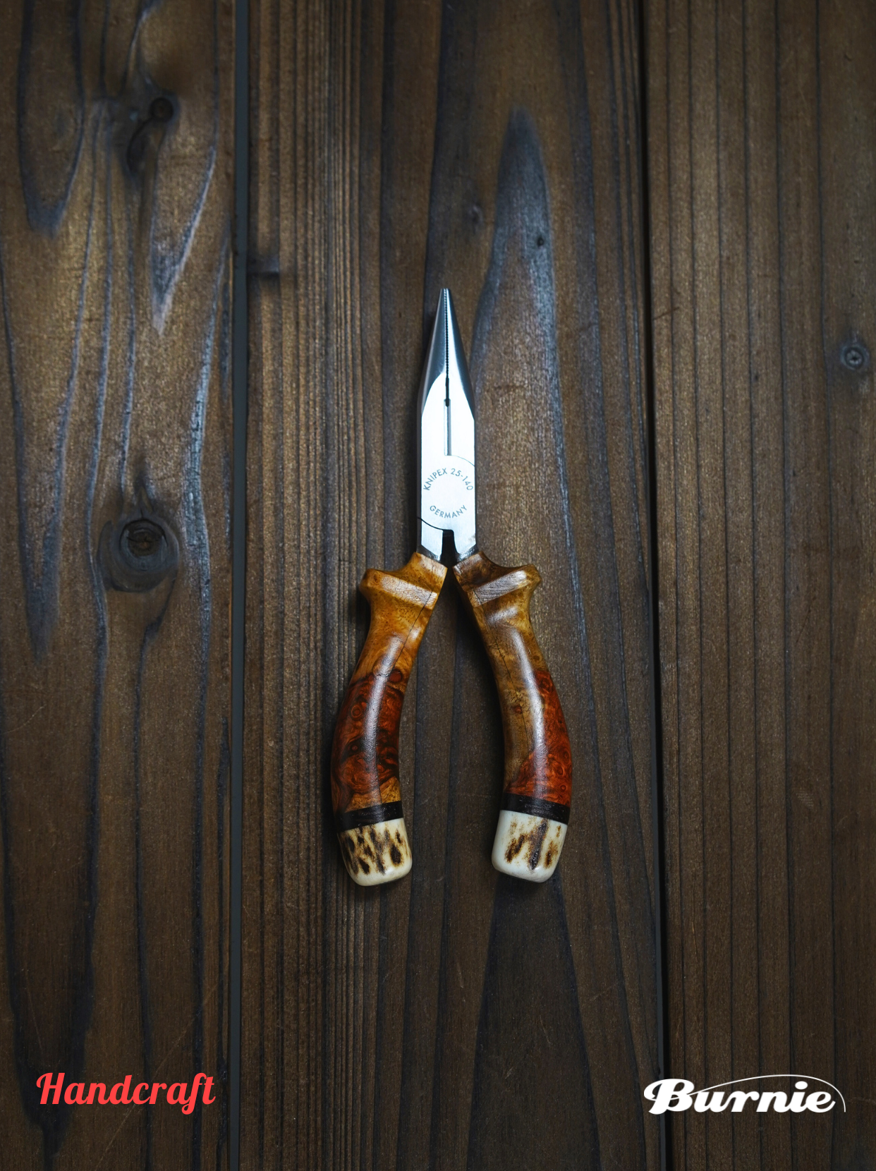 Burnie CONCERTO Antler Fishing Pliers