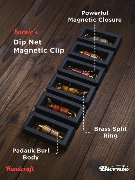 Burnie FANTASIA Dip Net Magnetic Clip & Lanyard