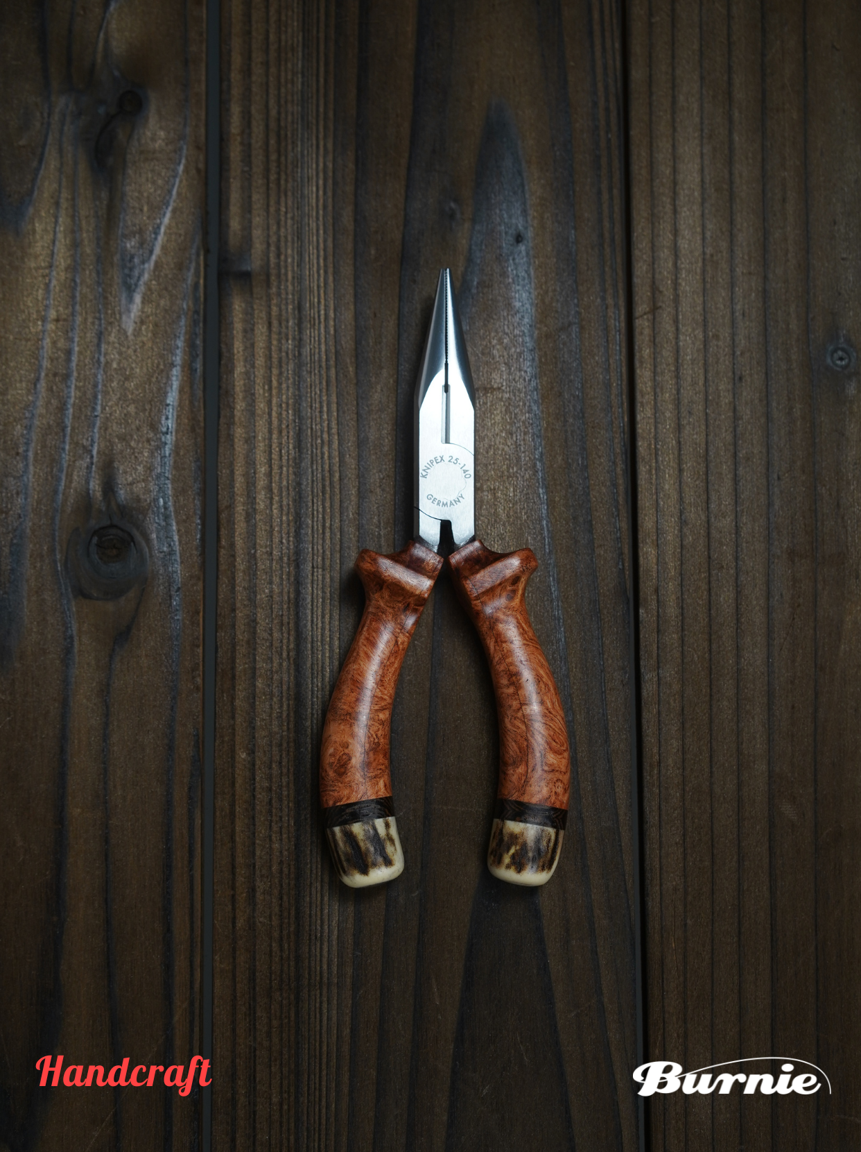 Burnie CONCERTO Antler Fishing Pliers