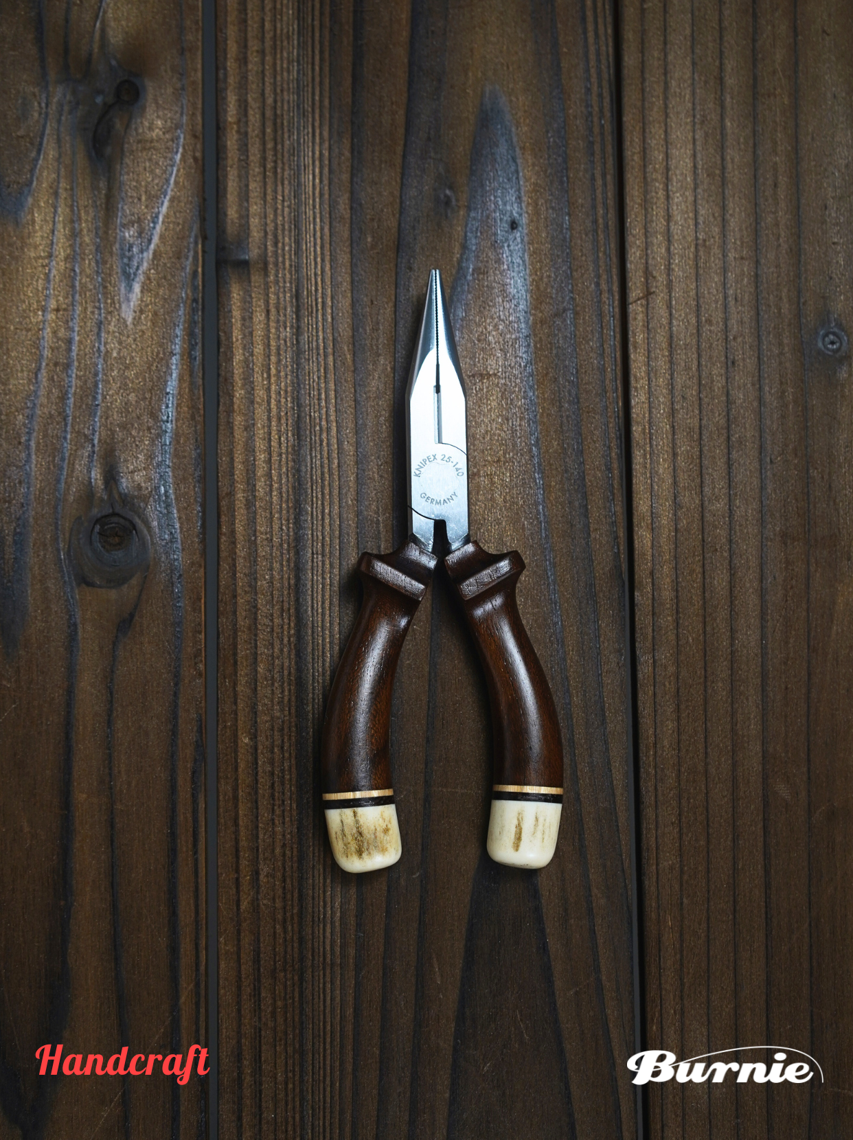 Burnie CONCERTO Antler Fishing Pliers