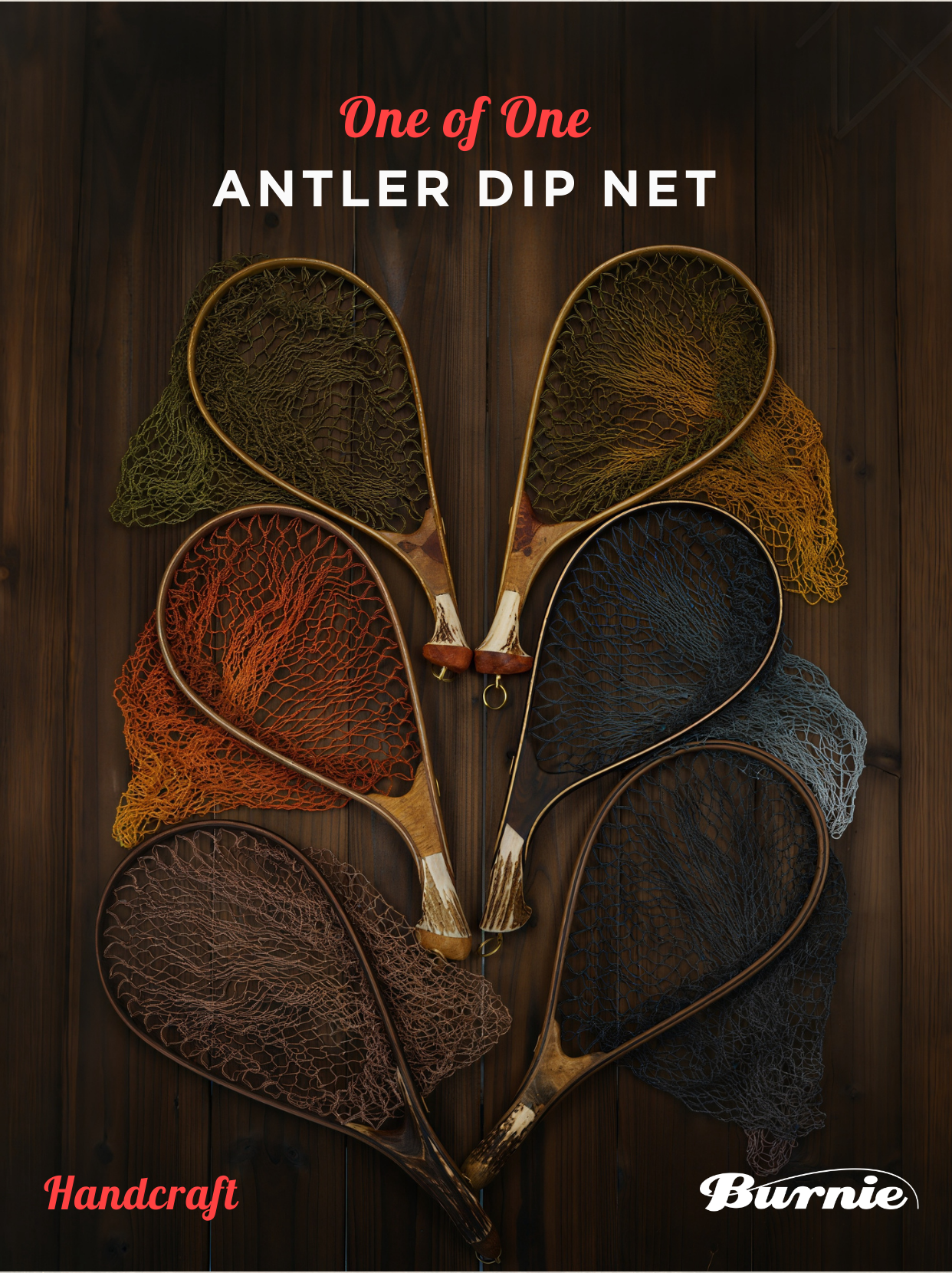 Burnie FANTASIA Antler Dip Net