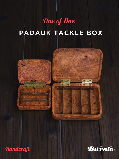 Burnie PASTORAL Padauk Tackle Box