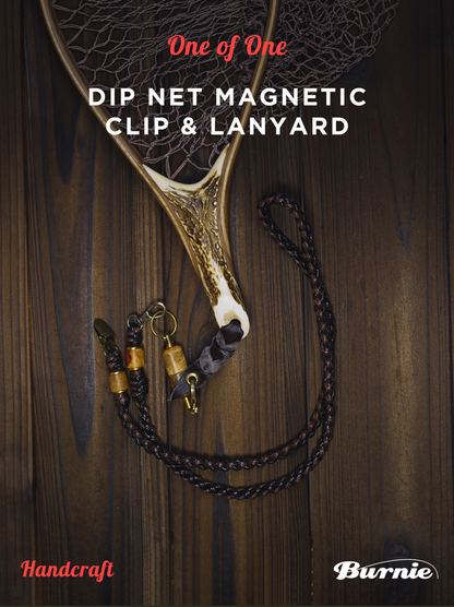 Burnie FANTASIA Dip Net Magnetic Clip & Lanyard