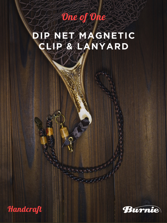 Burnie FANTASIA Dip Net Magnetic Clip & Lanyard