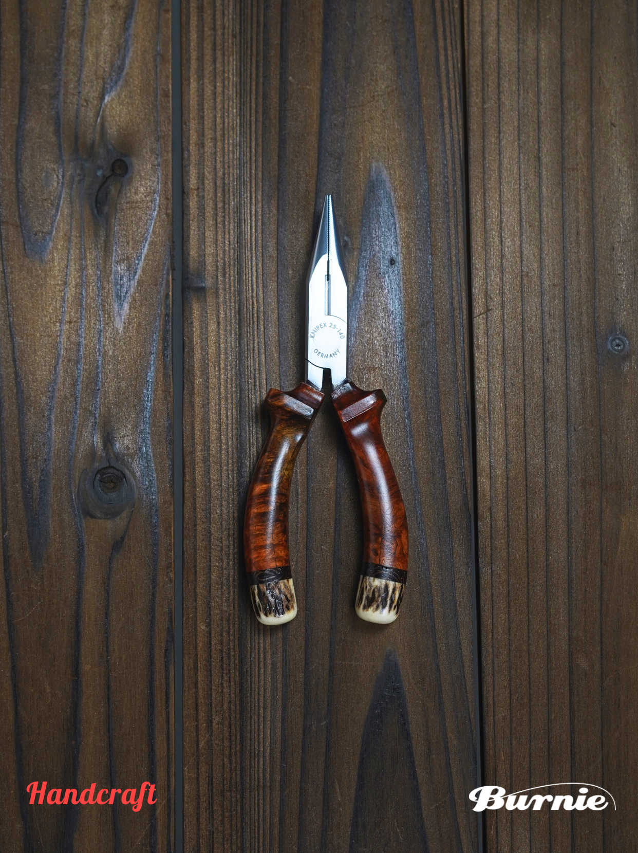 Burnie CONCERTO Antler Fishing Pliers