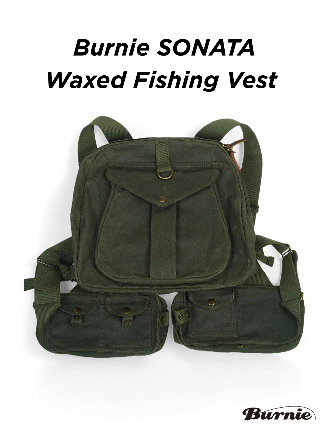 Burnie SONATA Waxed Fishing Vest