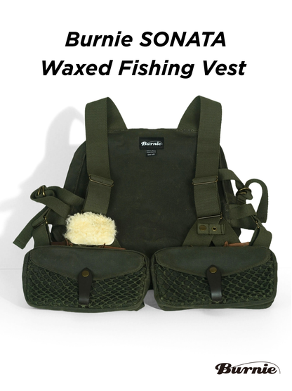 Burnie SONATA Waxed Fishing Vest